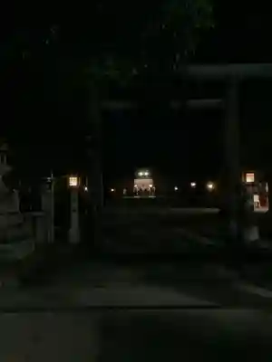 溝旗神社（肇國神社）の鳥居