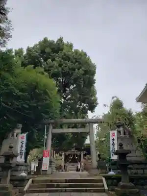 諏訪神社の鳥居