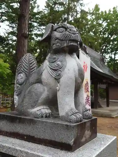 鷹栖神社の狛犬