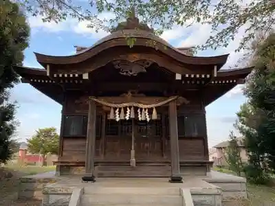 六通神社の本殿