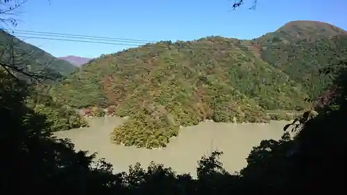 小河内神社の景色