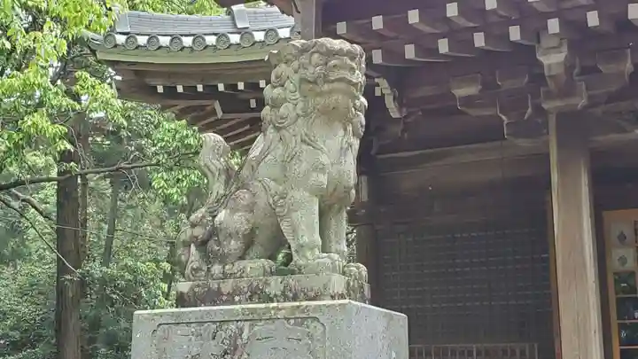 賀茂神社の狛犬