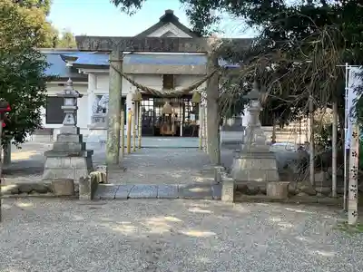 都波岐奈加等神社の鳥居