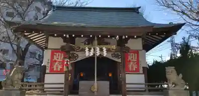 諏訪神社の本殿・本堂