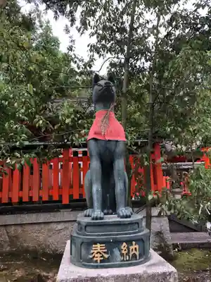 伏見稲荷大社の狛犬