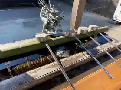 武蔵第六天神社の手水舎