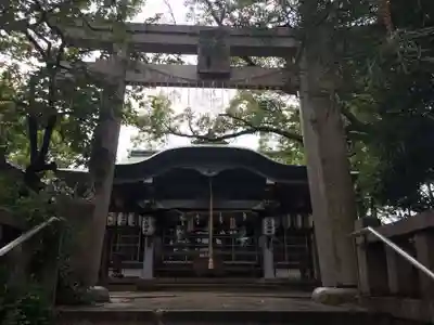 真田山 三光神社の鳥居
