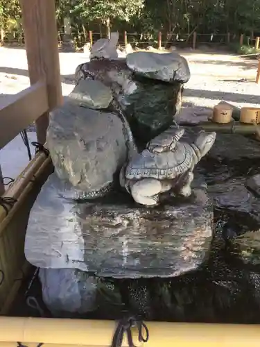 櫻木神社の手水舎