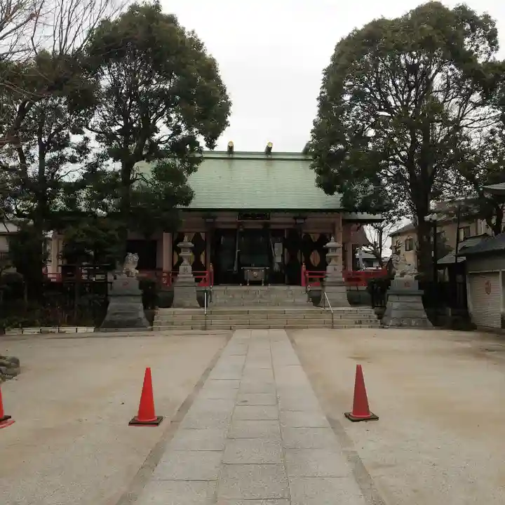 上平井天祖神社の本殿・本堂