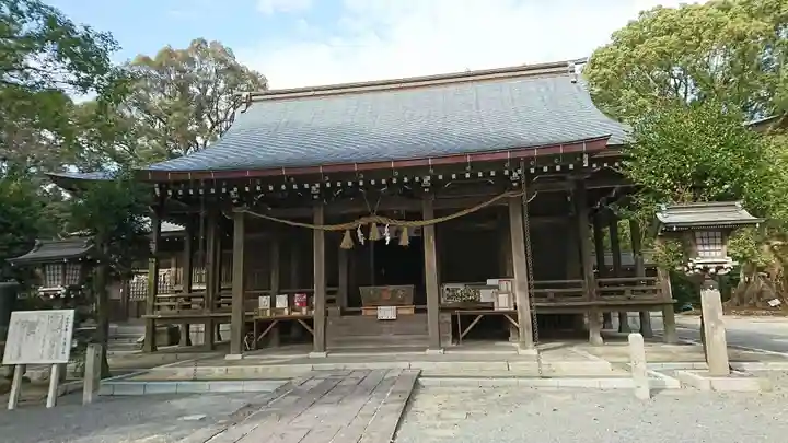 千栗八幡宮の本殿・本堂