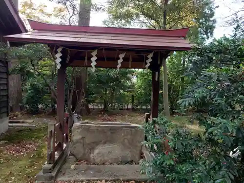 北城神明宮の手水舎