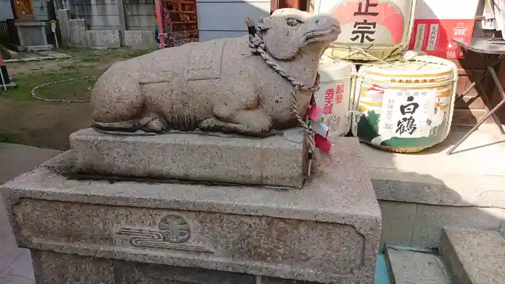 走水神社の狛犬