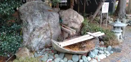 稗田野神社(薭田野神社)の手水舎