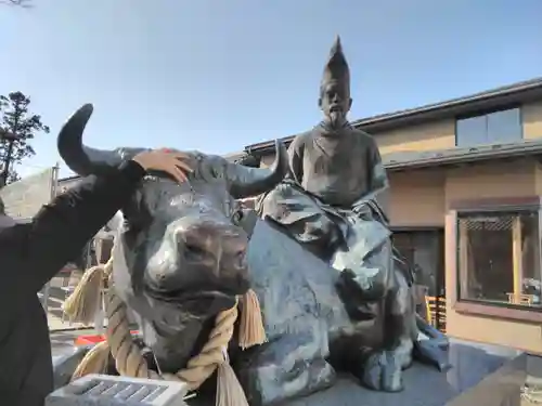 久里浜天神社の像