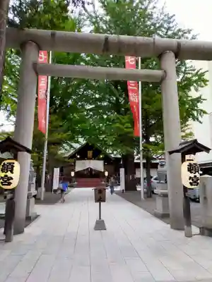 北海道神宮頓宮の鳥居