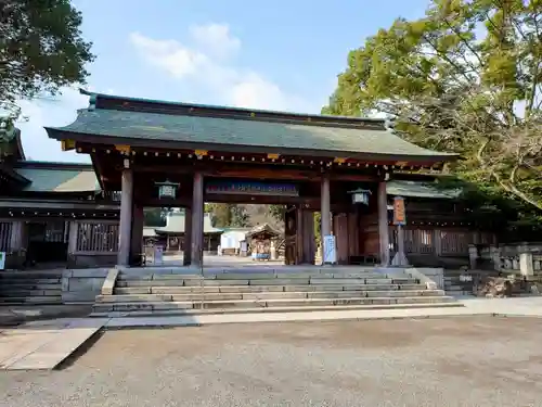 大分縣護國神社の山門・神門