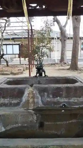 蘇我比咩神社の手水舎