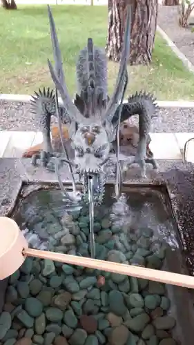 西野神社の手水舎