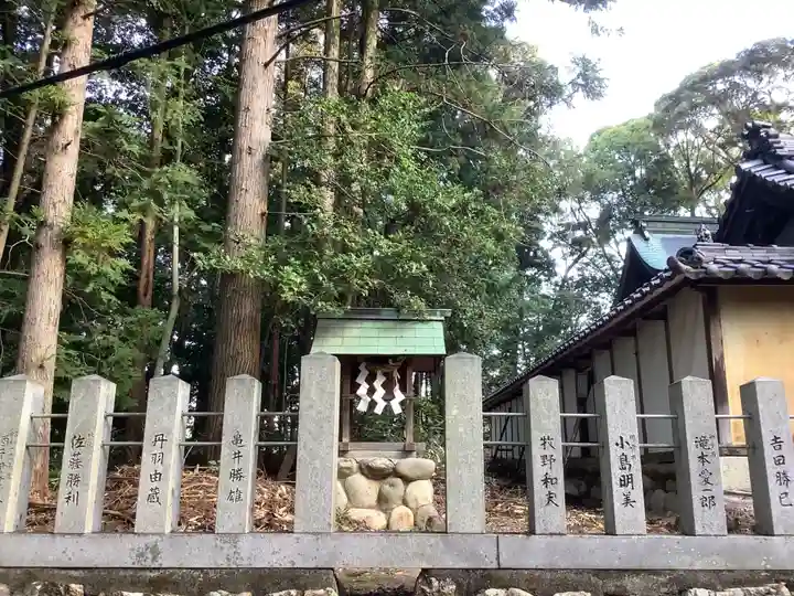 熊野社(塔野地東屋敷)の末社・摂社