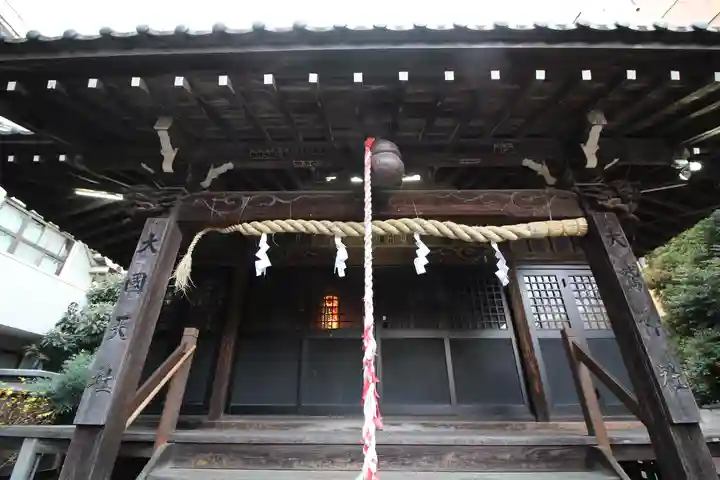 大鷲神社の本殿・本堂