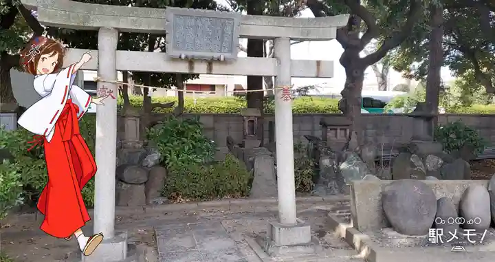 奥戸天祖神社の末社・摂社