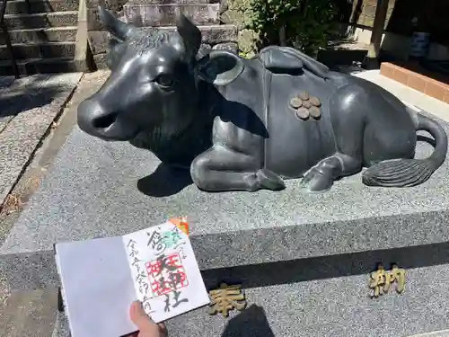 谷崎天神社の狛犬