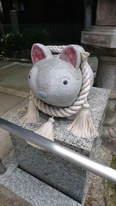 大井神社(如意)の狛犬