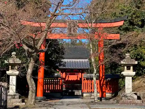 天龍寺の鳥居