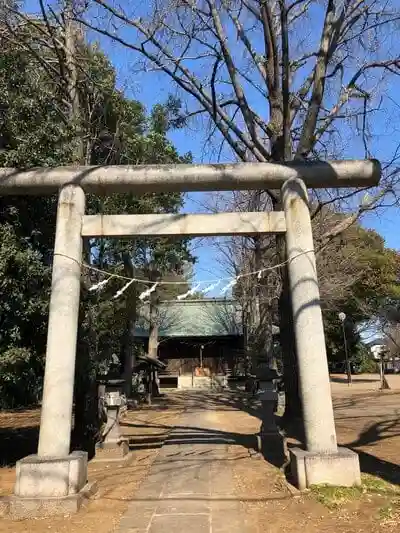 熊野神社の鳥居