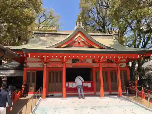 荒田八幡宮の本殿