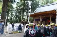 米川八幡神社のお祭り