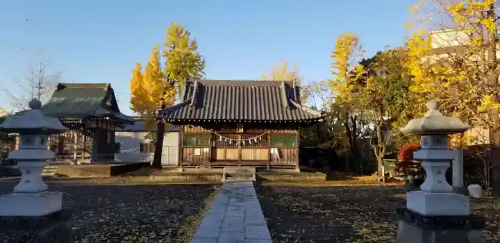 大瀬氷川神社の本殿・本堂