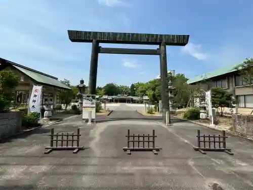 三重縣護國神社の鳥居