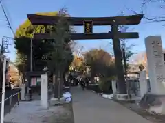 新井天神北野神社の鳥居