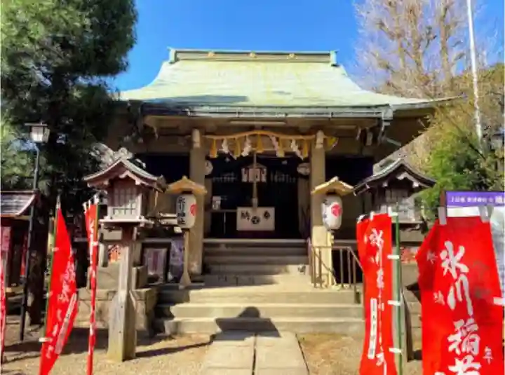 上目黒氷川神社の本殿・本堂