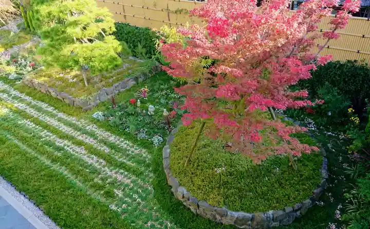 寿量山 速成寺の庭園