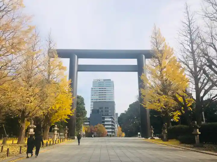 靖國神社の鳥居