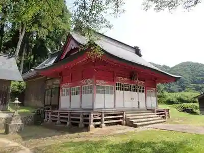 物部神社の本殿