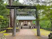 小河内神社の鳥居