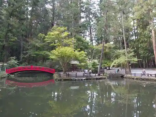 小國神社の庭園