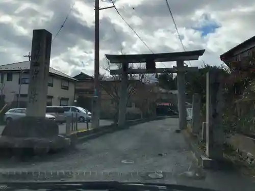 吉御子神社の鳥居