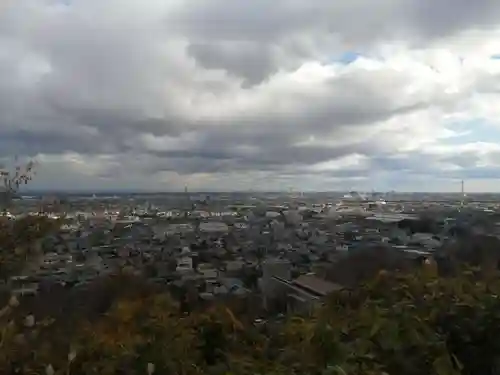 金生山 明星輪寺の景色