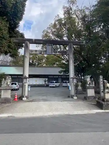 大宮神社の鳥居