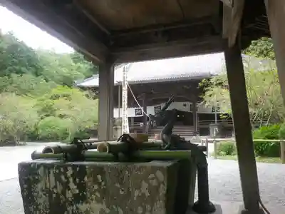 妙本寺の手水舎