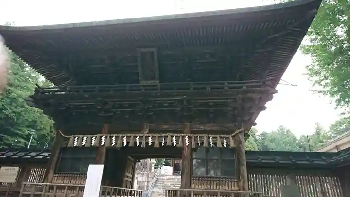 仙台東照宮の山門・神門