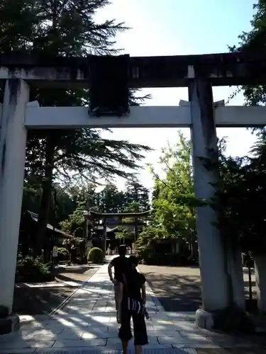 上杉神社の鳥居