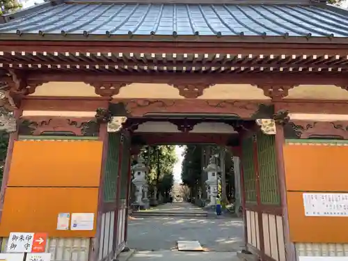 冨士御室浅間神社の山門・神門