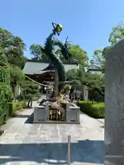 田村神社の狛犬