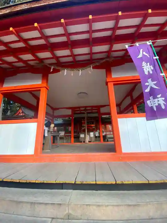 廣八幡宮の本殿・本堂