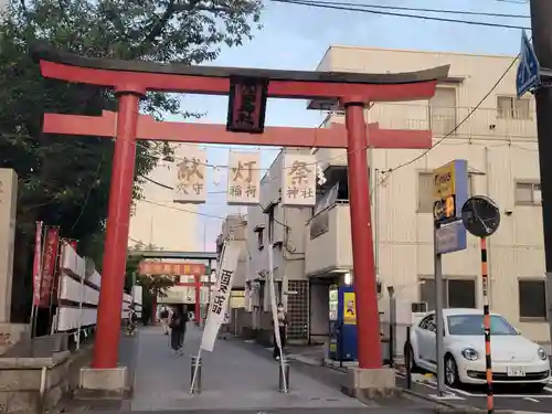 東京羽田 穴守稲荷神社の鳥居